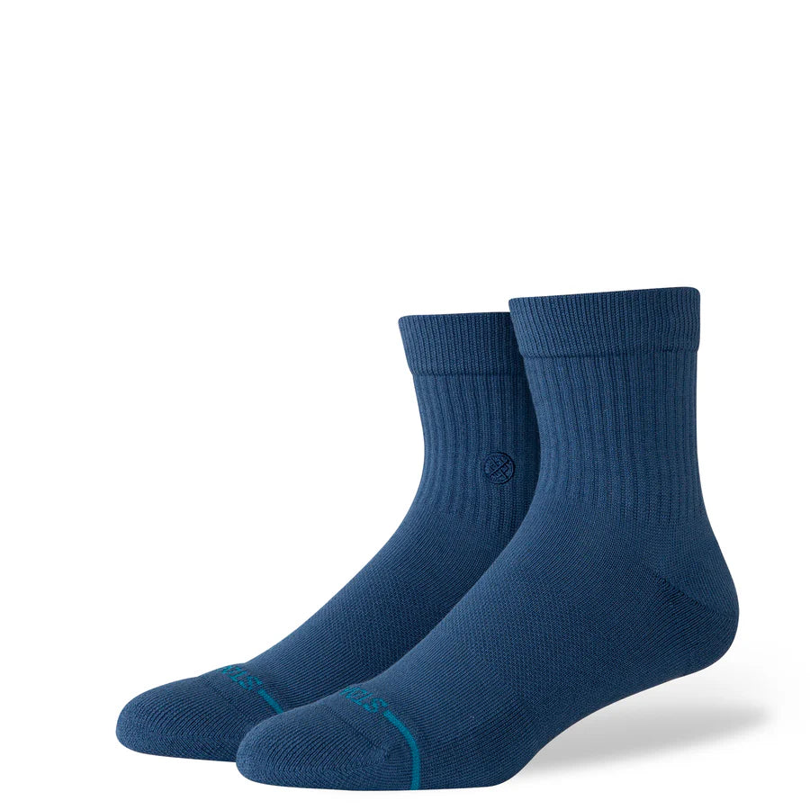 STANCE - ICON QUARTER CREW SOCK IN DARK ROYAL