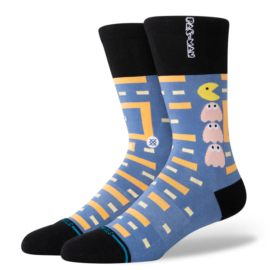 STANCE - PACMAN POWER PELLET SOCK IN BLUE