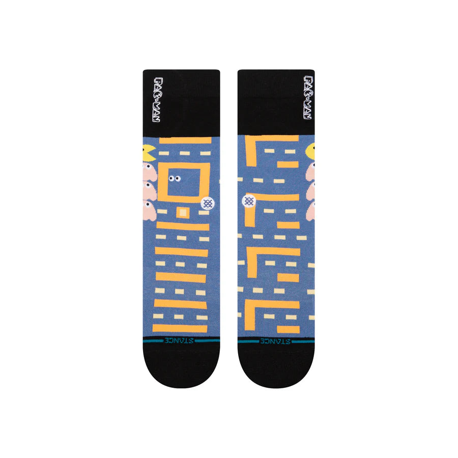 STANCE - PACMAN POWER PELLET SOCK IN BLUE