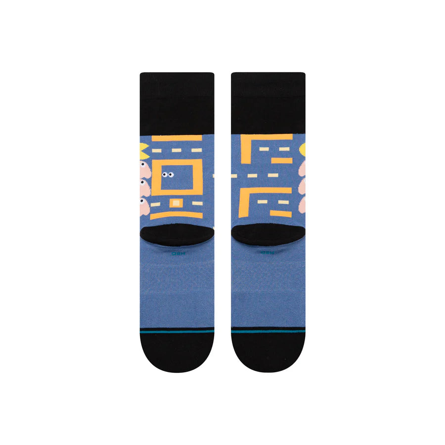 STANCE - PACMAN POWER PELLET SOCK IN BLUE