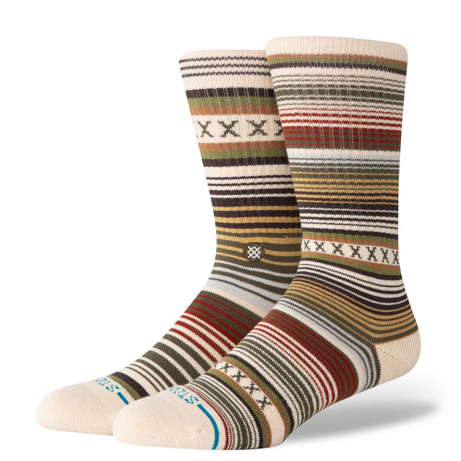 STANCE - CURREN CREW SOCK IN TAN