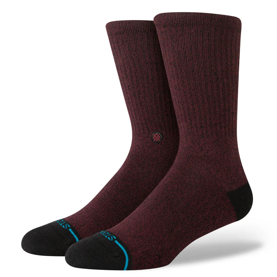 STANCE - SHELTER CREW SOCK IN WINE