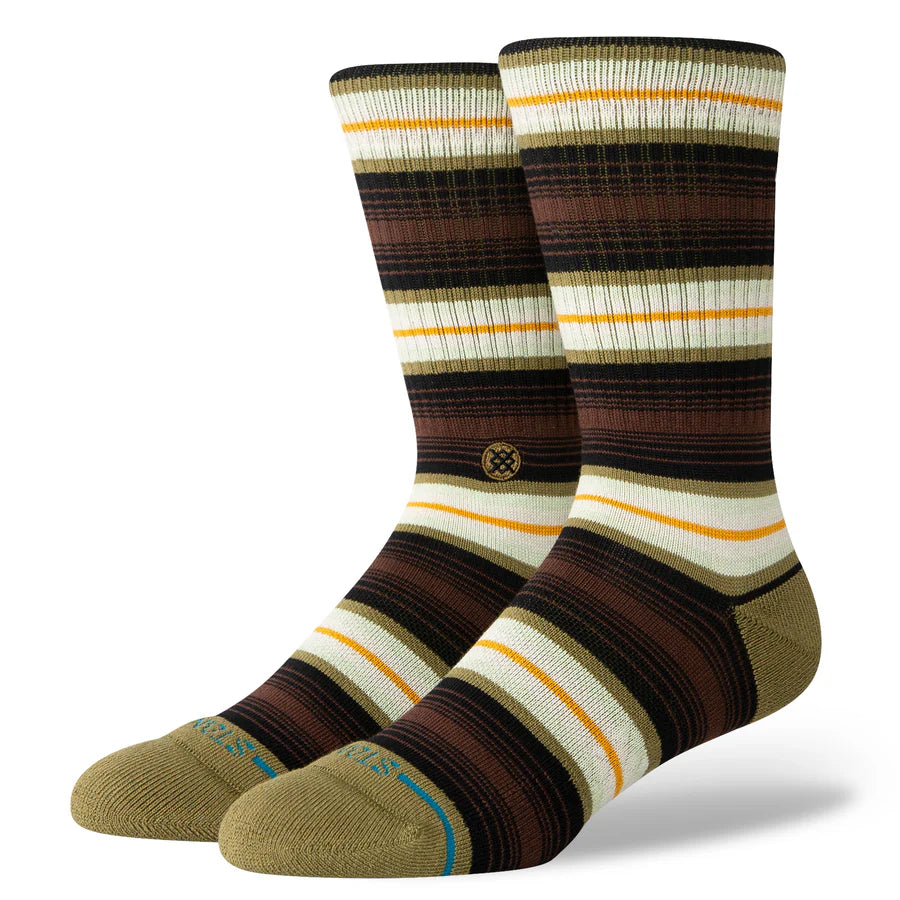 STANCE - HASSAGORE CREW SOCK IN CHIVE