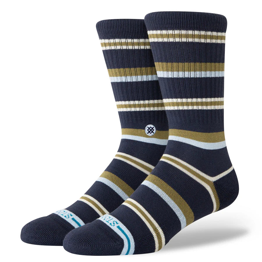 STANCE - HUDSEN CREW SOCK IN NAVY