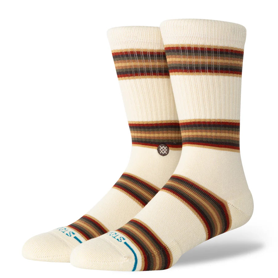 STANCE - HILL TOP CREW SOCK IN CANVAS