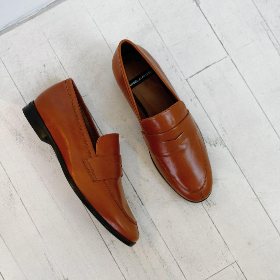 ANGEL ALARCON - ZAMA LOAFER IN SIERRA BROWN LEATHER