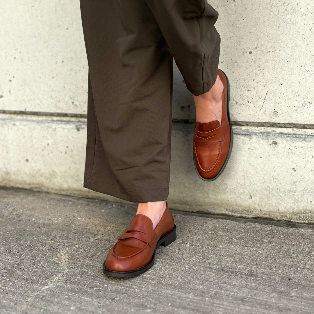 ATELIERS - CARLOS LOAFER IN TAN LEATHER