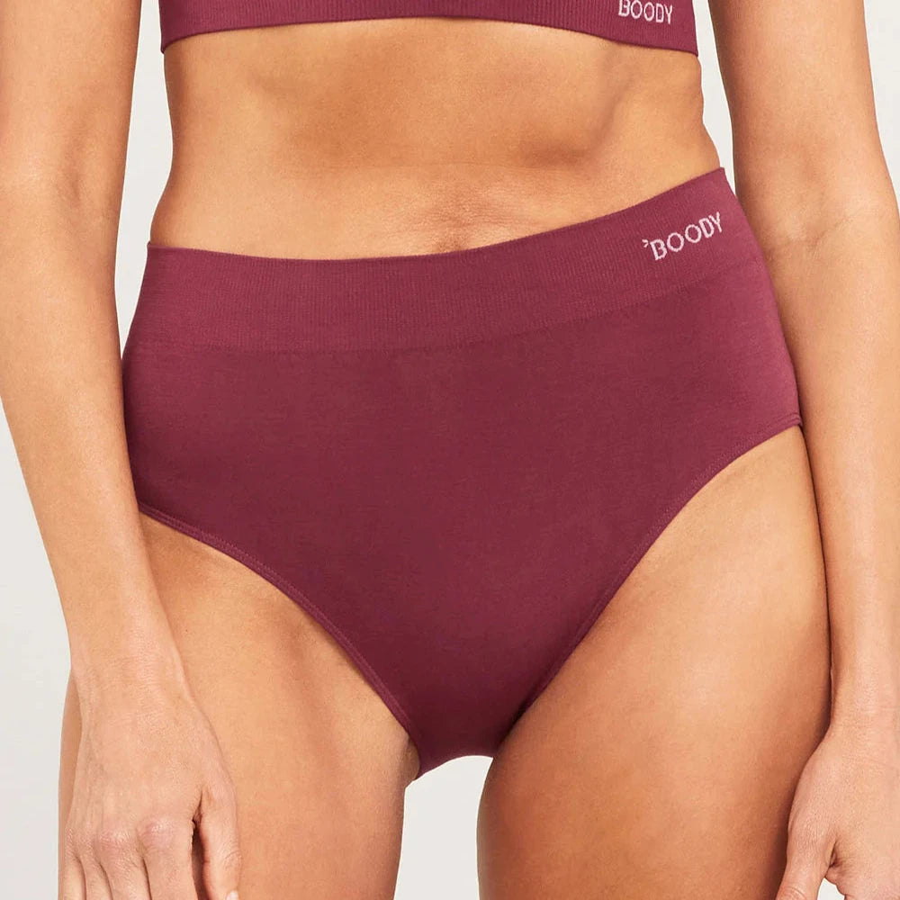 BOODY - FULL BRIEF UNDERWEAR IN PLUM