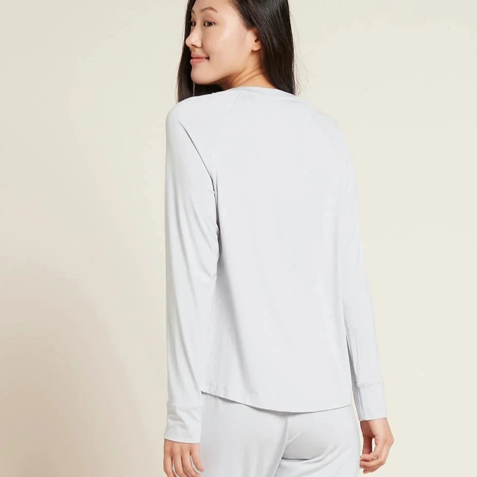 BOODY - GOODNIGHT RAGLAN SLEEP TOP IN DOVE