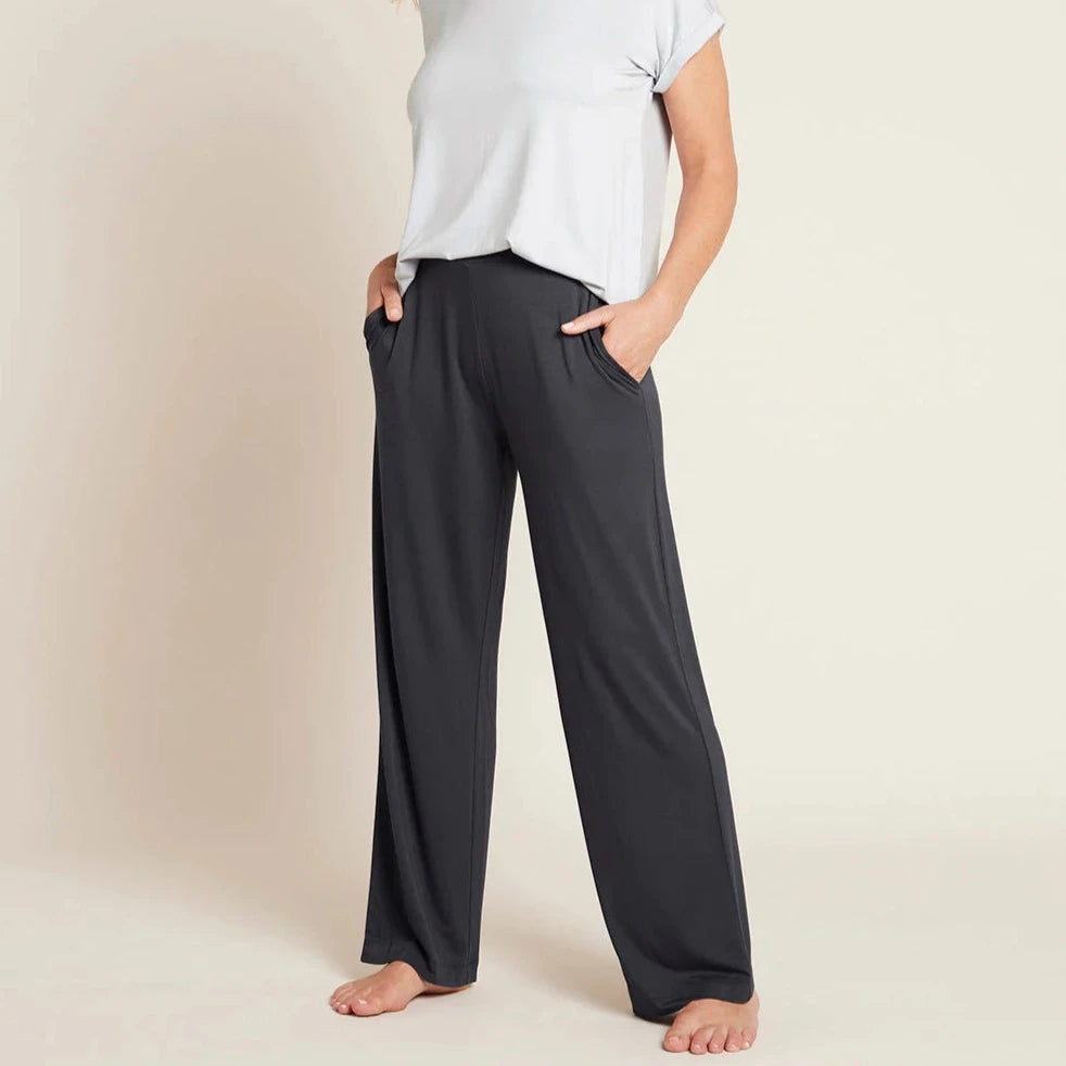 BOODY - DOWNTIME WIDE LEG LOUNGE PANT IN STORM