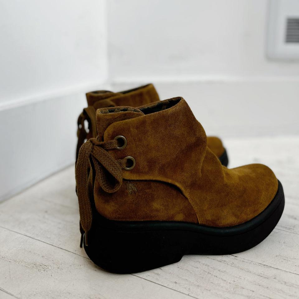 FLY LONDON - MEBS189FLY BOOT IN TOBACCO SUEDE