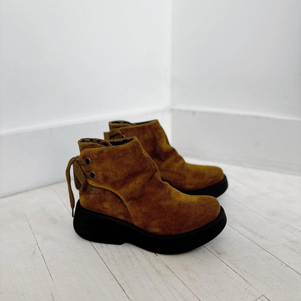 FLY LONDON - MEBS189FLY BOOT IN TOBACCO SUEDE