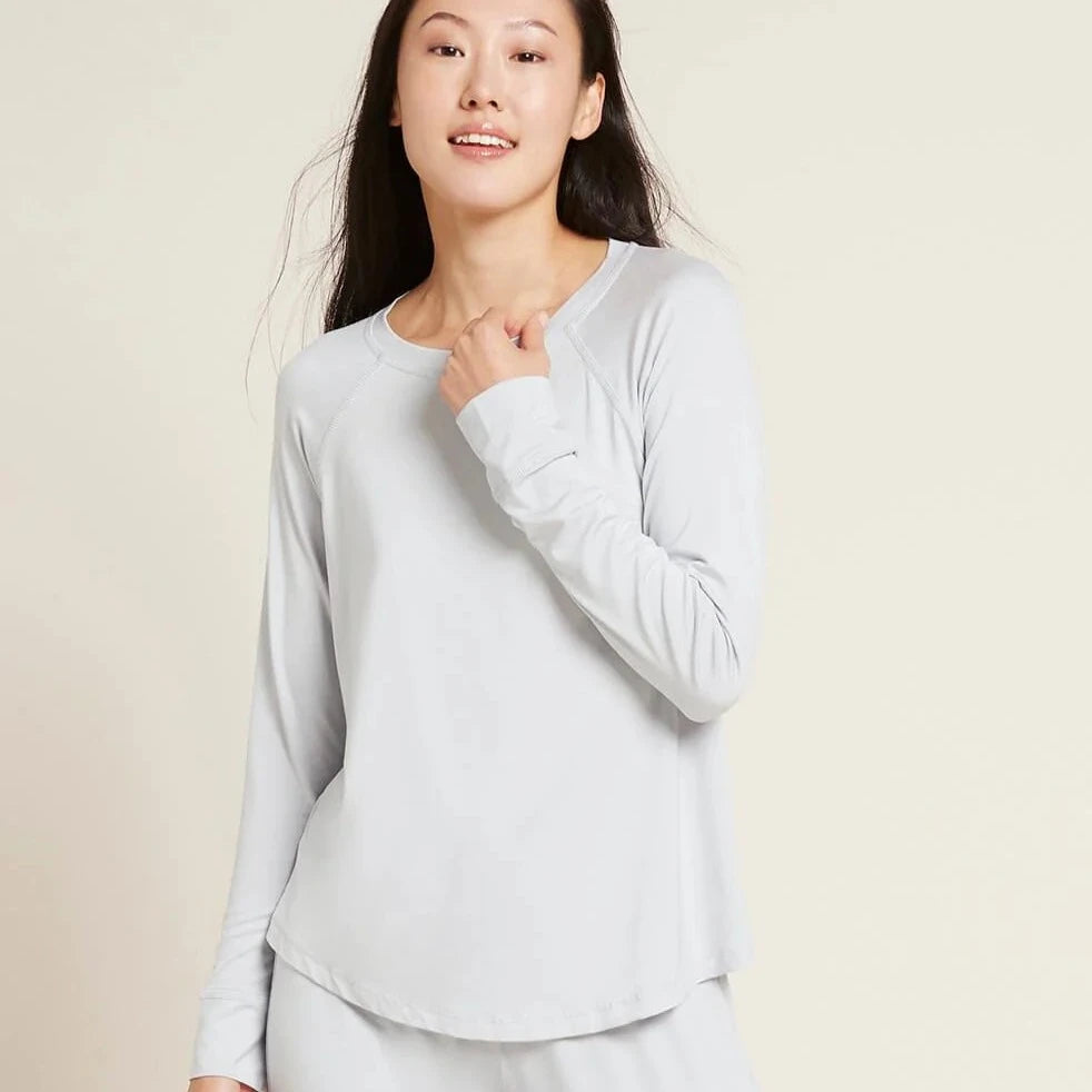 BOODY - GOODNIGHT RAGLAN SLEEP TOP IN DOVE