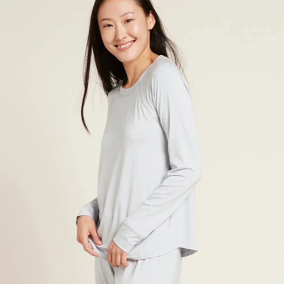 BOODY - GOODNIGHT RAGLAN SLEEP TOP IN DOVE