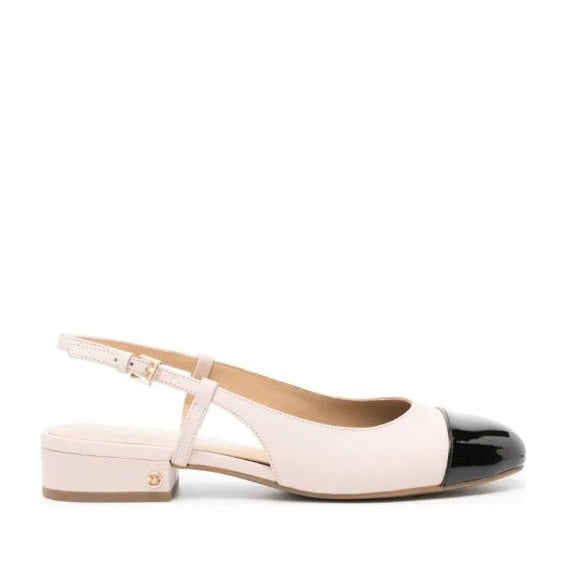 MICHAEL KORS - PERLA FLEX SLING FLAT IN SOFT PINK LEATHER