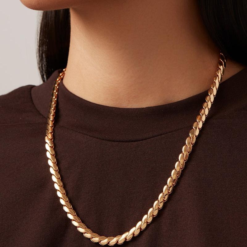 JENNY BIRD - PALOMA CHAIN NECKLACE LARGE IN GOLD