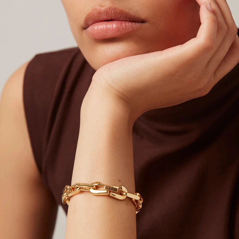 JENNY BIRD - LOIRE BRACELET LARGE IN GOLD