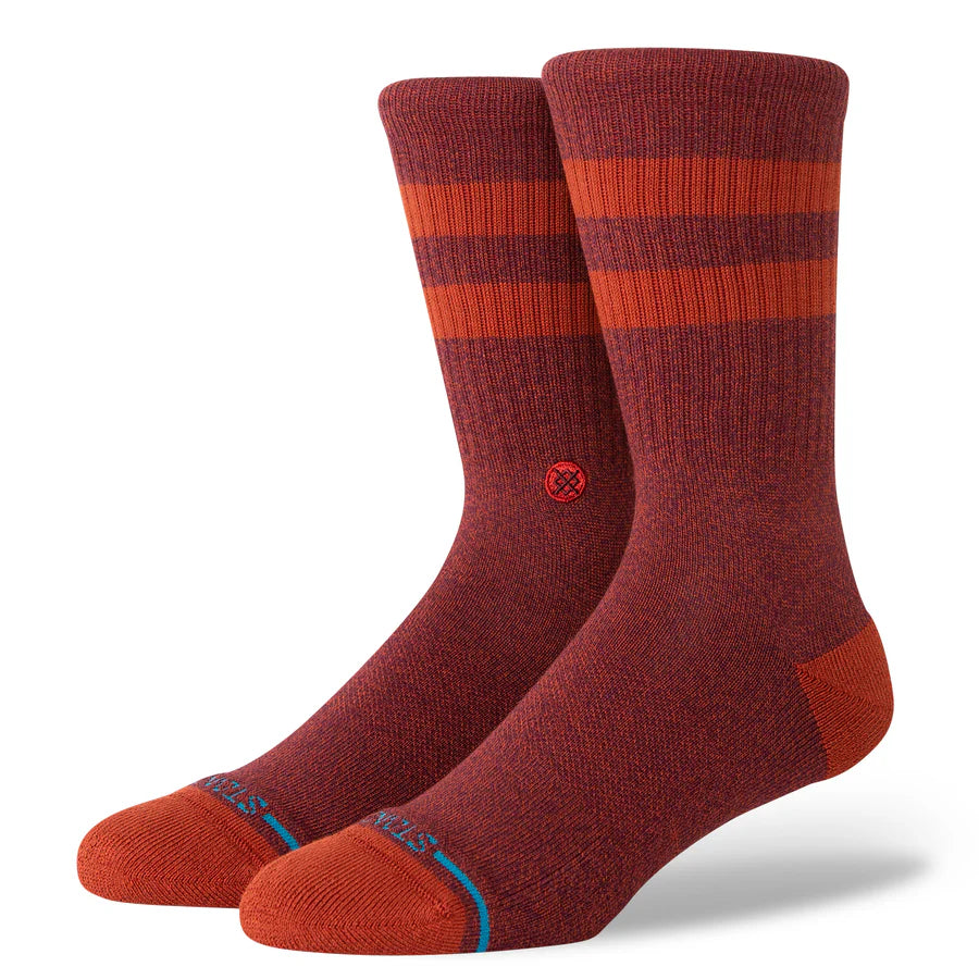 STANCE - JOVEN CREW SOCK IN RUST