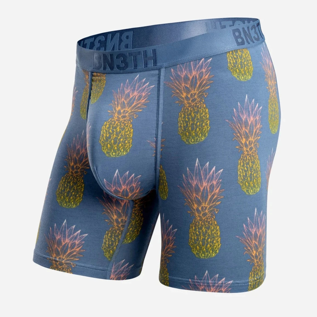 BN3TH - CLASSIC BOXER BRIEF PRINT IN PINEAPPLE FADE - FOG