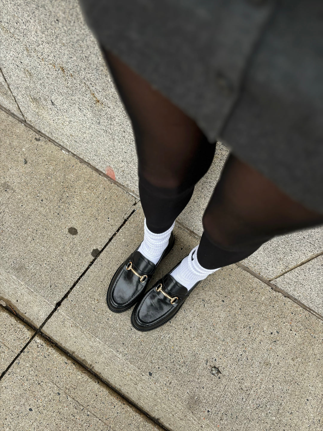 STEVE MADDEN - MISTOR LOAFER IN BLACK LEATHER