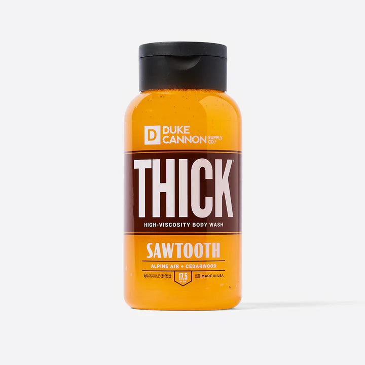 DUKE CANNON - THICK HIGH VISCOSITY BODY WASH IN SAWTOOTH