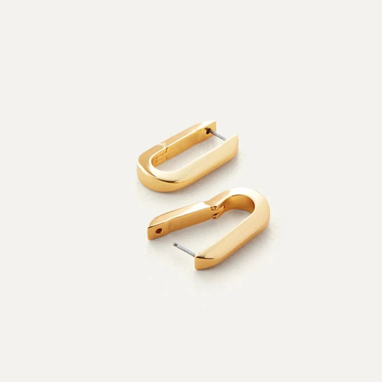 JENNY BIRD - U-LINK EARRING IN GOLD