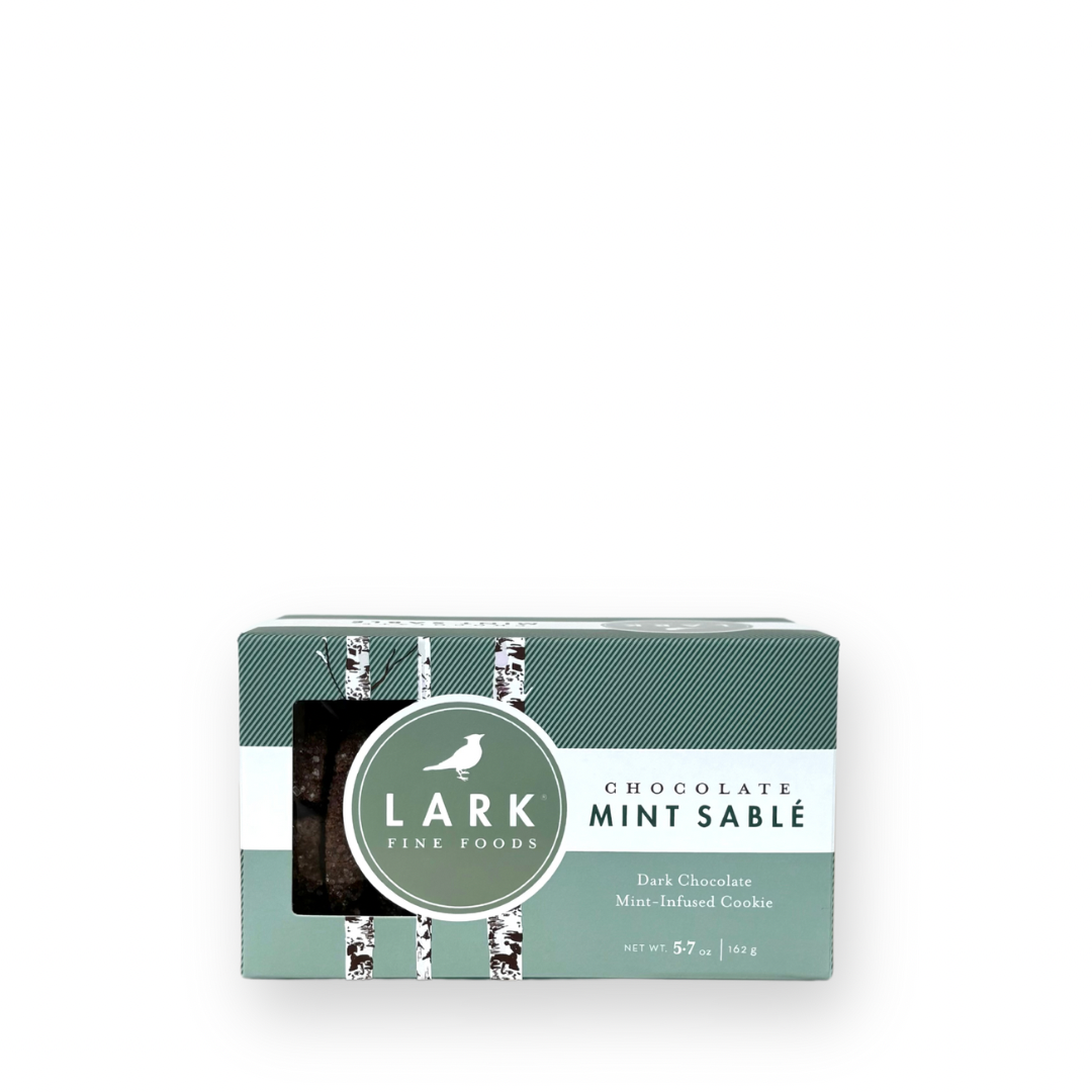 LARK FINE FOODS - SABLES IN CHOCOLATE MINT