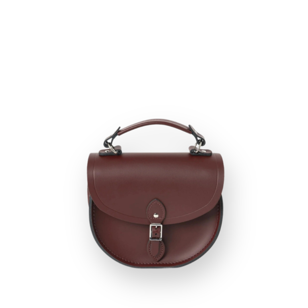 CAMBRIDGE SATCHEL - THE ISLA BAG IN OXBLOOD LEATHER