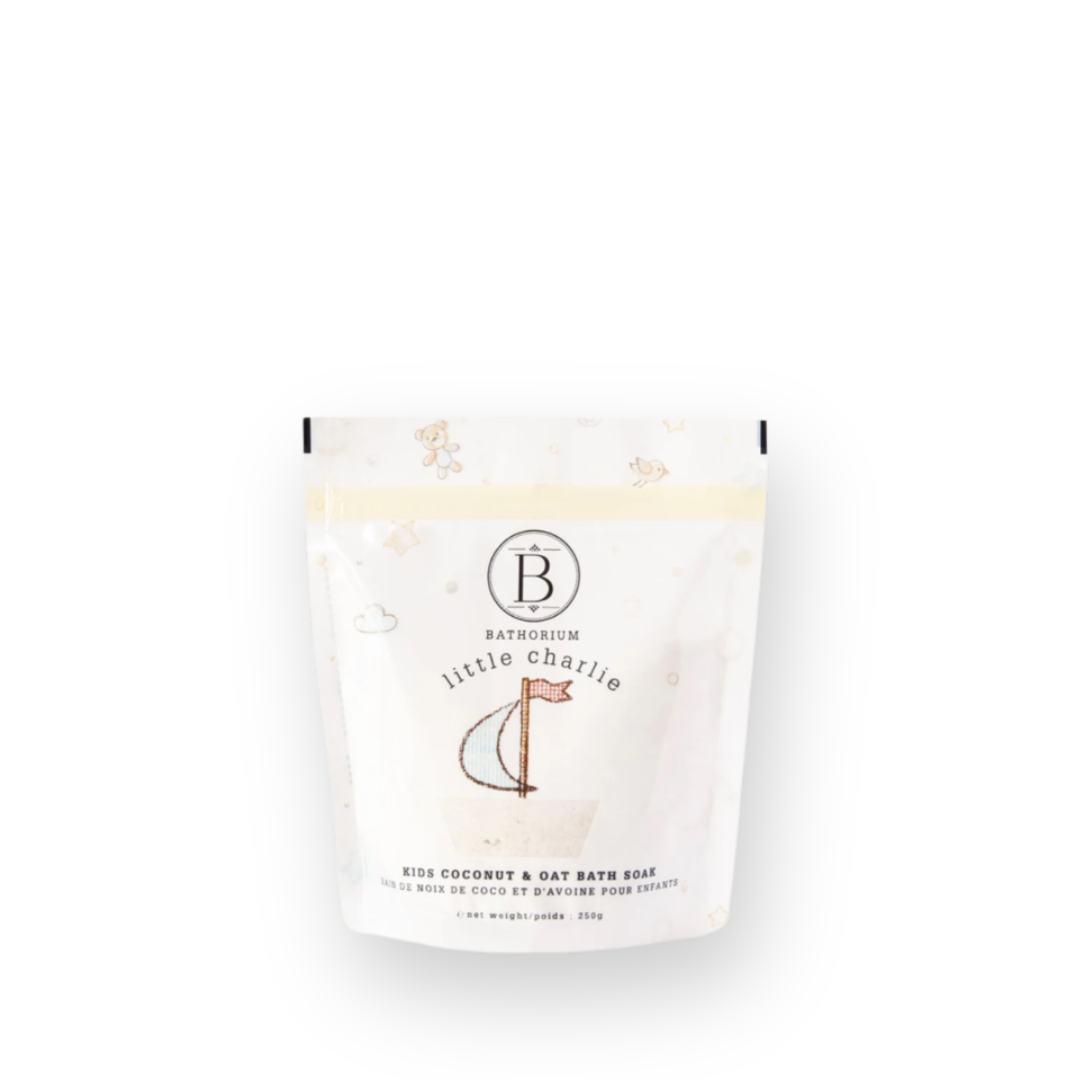 BATHORIUM - LITTLE CHARLIE BATH SOAK IN COCONUT + OAT - 250G