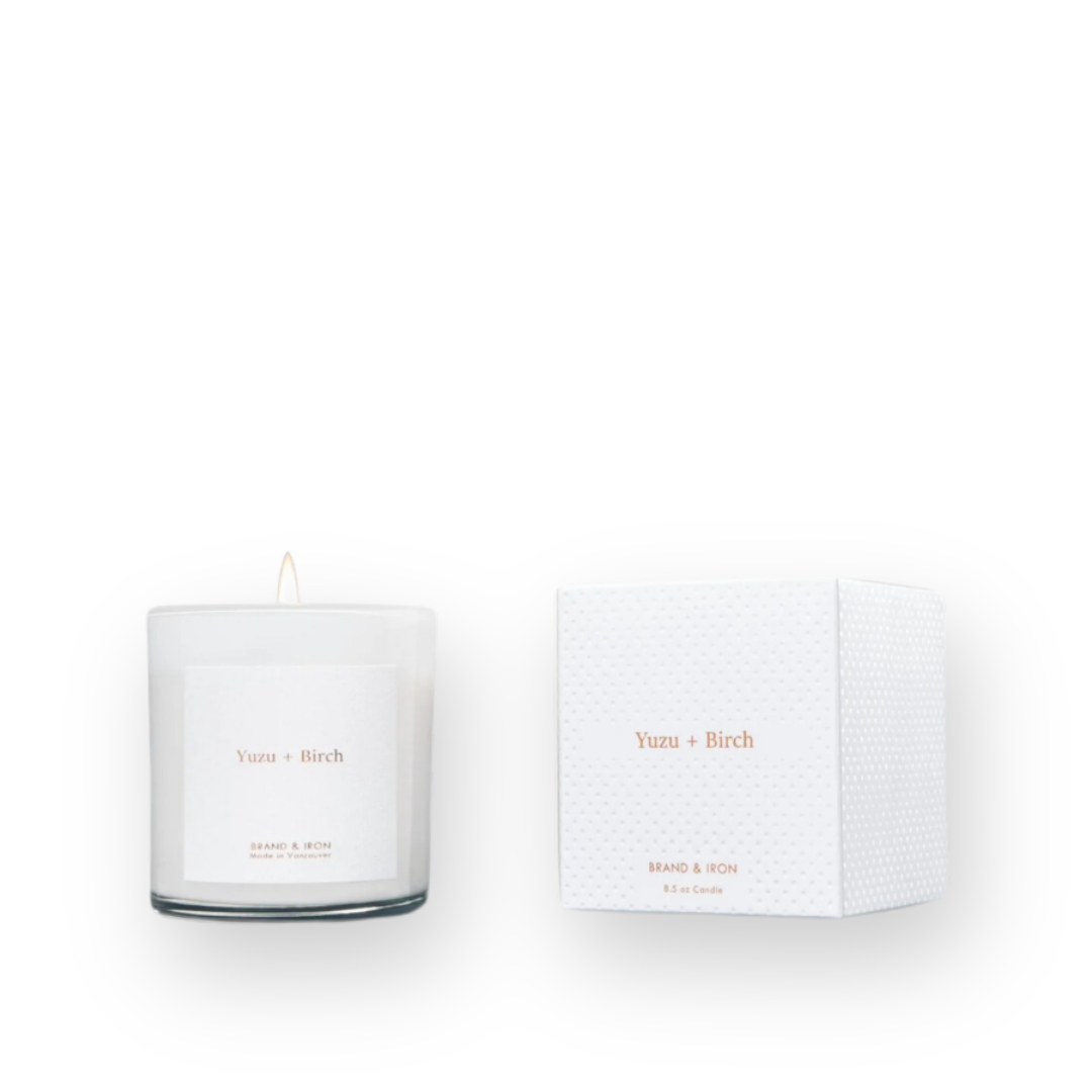 BRAND & IRON - HOME SERIES CANDLE IN YUZU & BIRCH