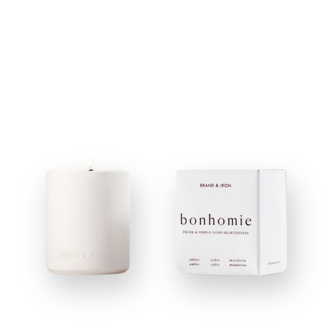 BRAND & IRON - LACONIC COLLECTION CANDLE IN BONHOMIE