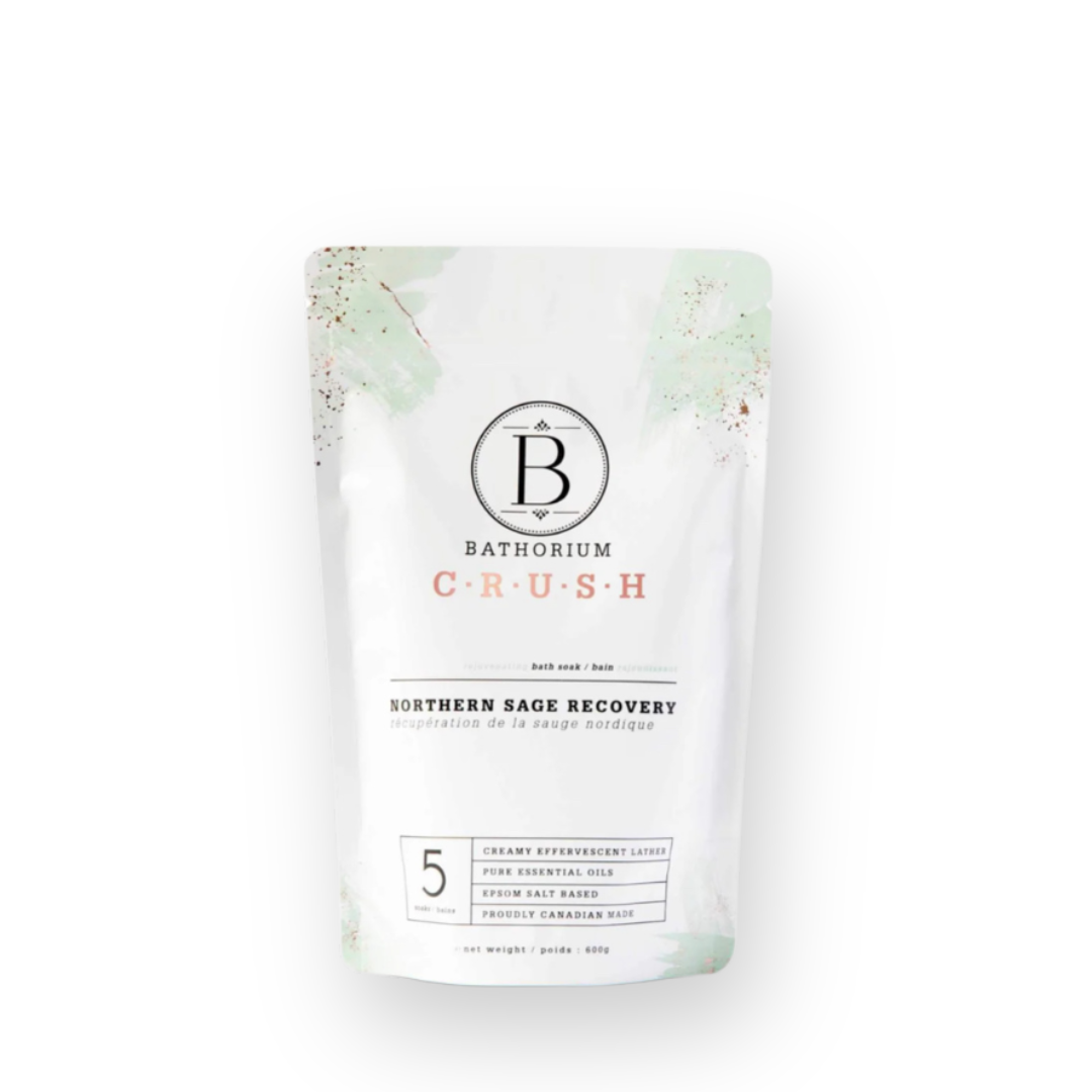 BATHORIUM - CRUSH BATH SOAK IN NORTHERN SAGE RECOVERY - 600G