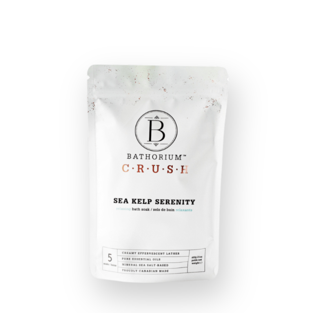 BATHORIUM - CRUSH BATH SOAK IN SEA KELP SERENITY - 600G