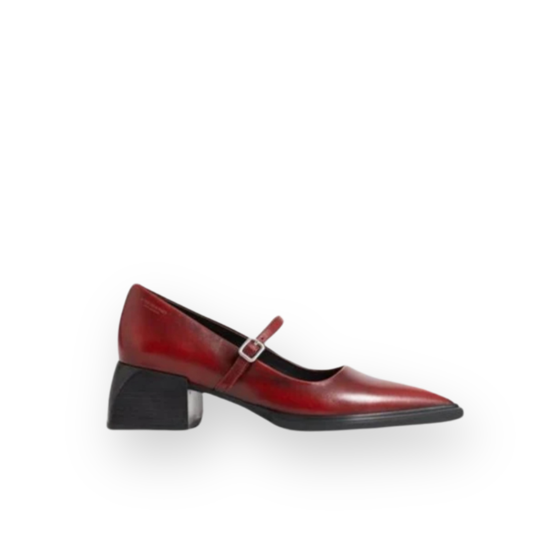 VAGABOND SHOEMAKERS - VIVIAN MARY-JANE PUMP IN RED LEATHER