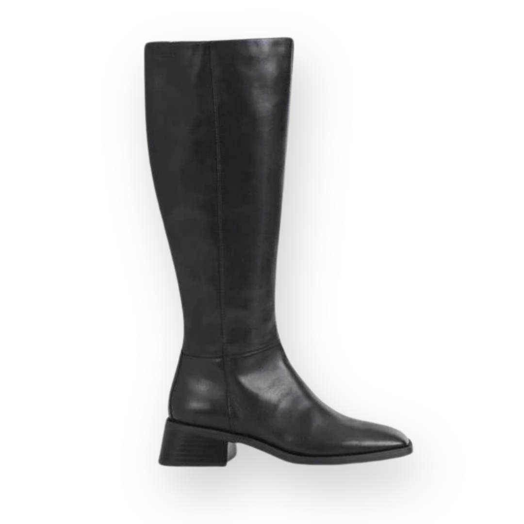 VAGABOND SHOEMAKERS- BLANCA TALL BOOT IN BLACK LEATHER