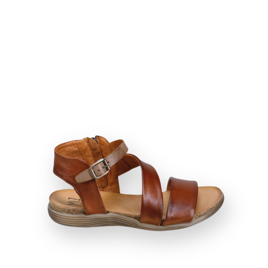 MIZ MOOZ - MEADOW SANDAL IN BRANDY LEATHER