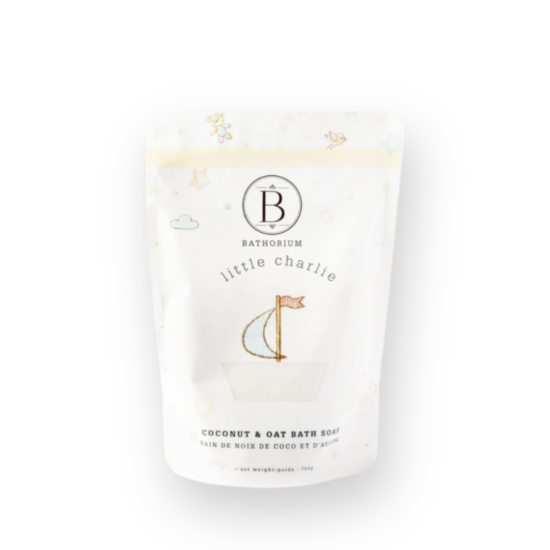 BATHORIUM - LITTLE CHARLIE BATH SOAK IN COCONUT + OAT - 750G