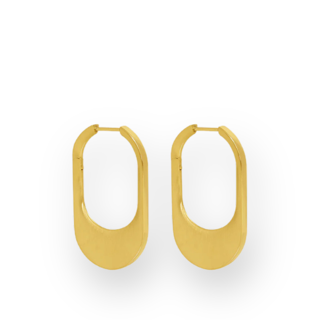 DEAN DAVIDSON - CROSBY HINGED HOOPS IN GOLD