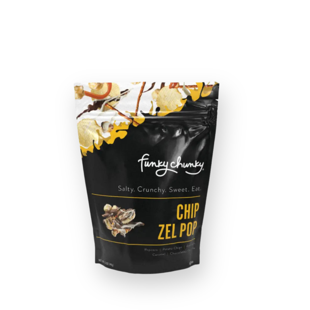 FUNKY CHUNKY - GOURMET POPCORN IN CHIP ZEL POP - 5OZ