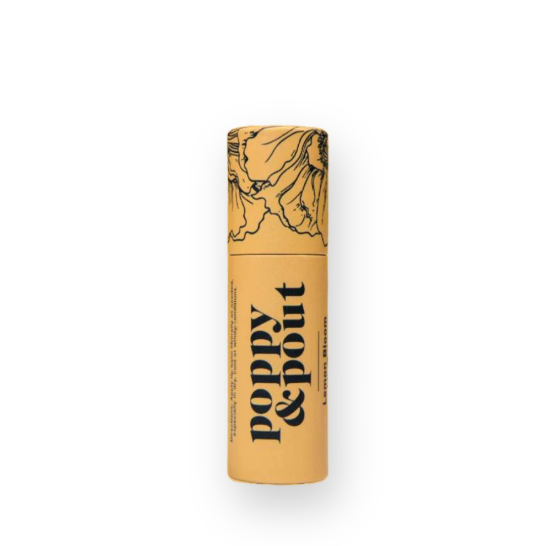 POPPY & POUT - LIP BALM IN LEMON BLOOM