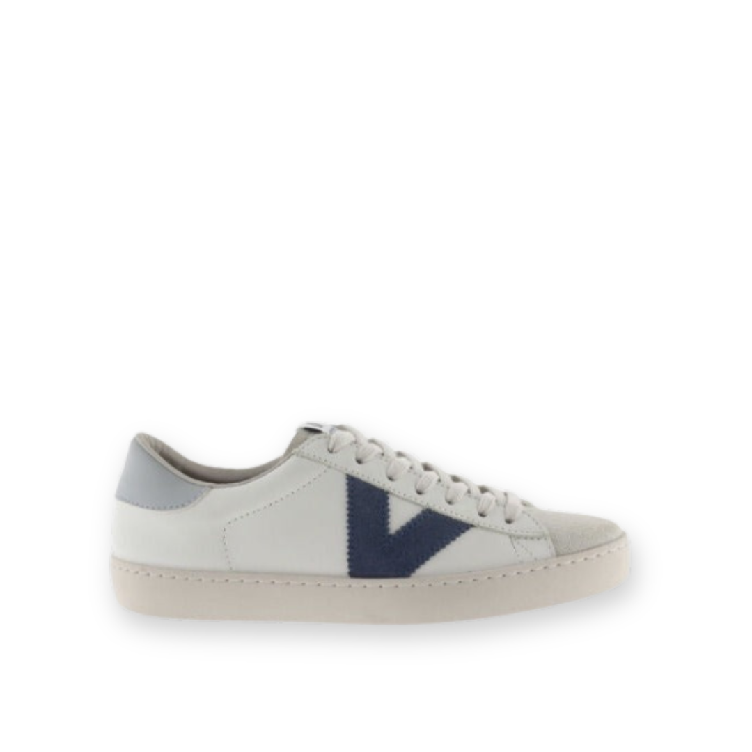 VICTORIA - BERLIN SNEAKER 1126142 IN AZUL LEATHER