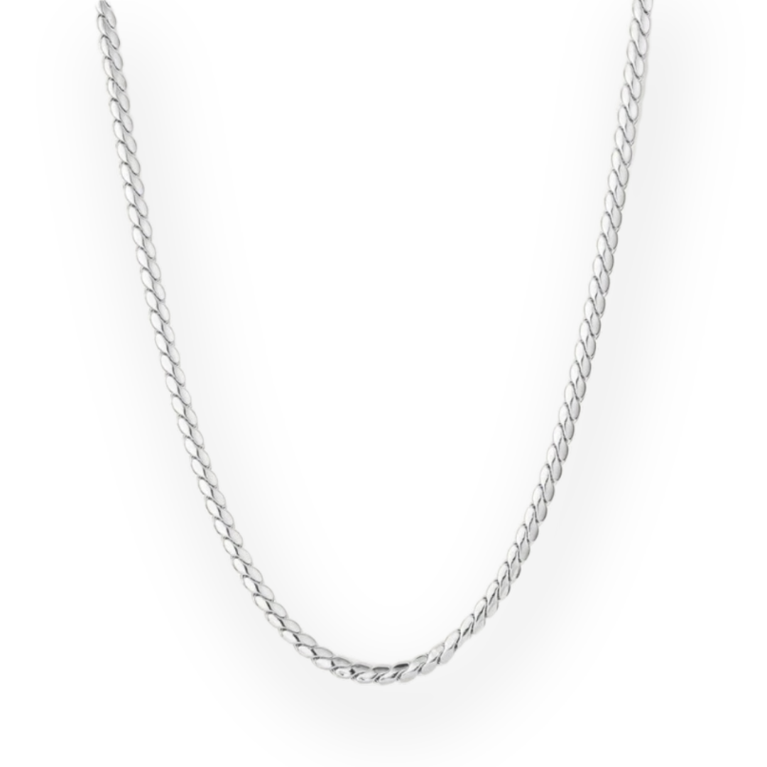 JENNY BIRD - PALOMA CHAIN NECKLACE LARGE IN SILVER