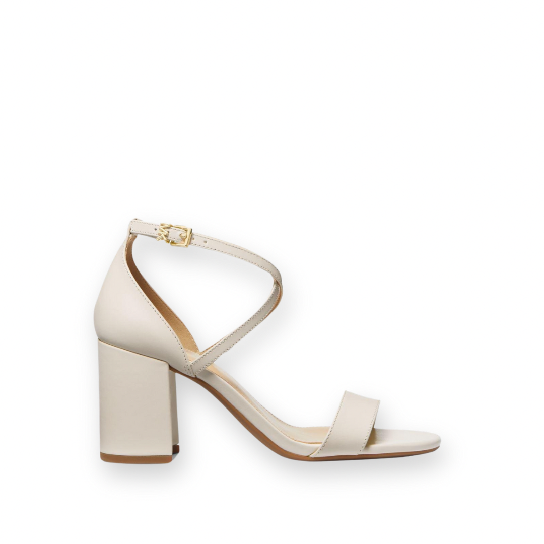 MICHAEL KORS - SOPHIE FLEX MID IN CREAM LEATHER