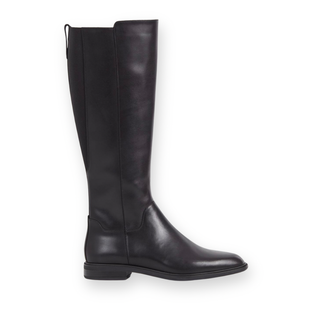 VAGABOND - FRANCES 2.0 TALL BOOT IN BLACK LEATHER