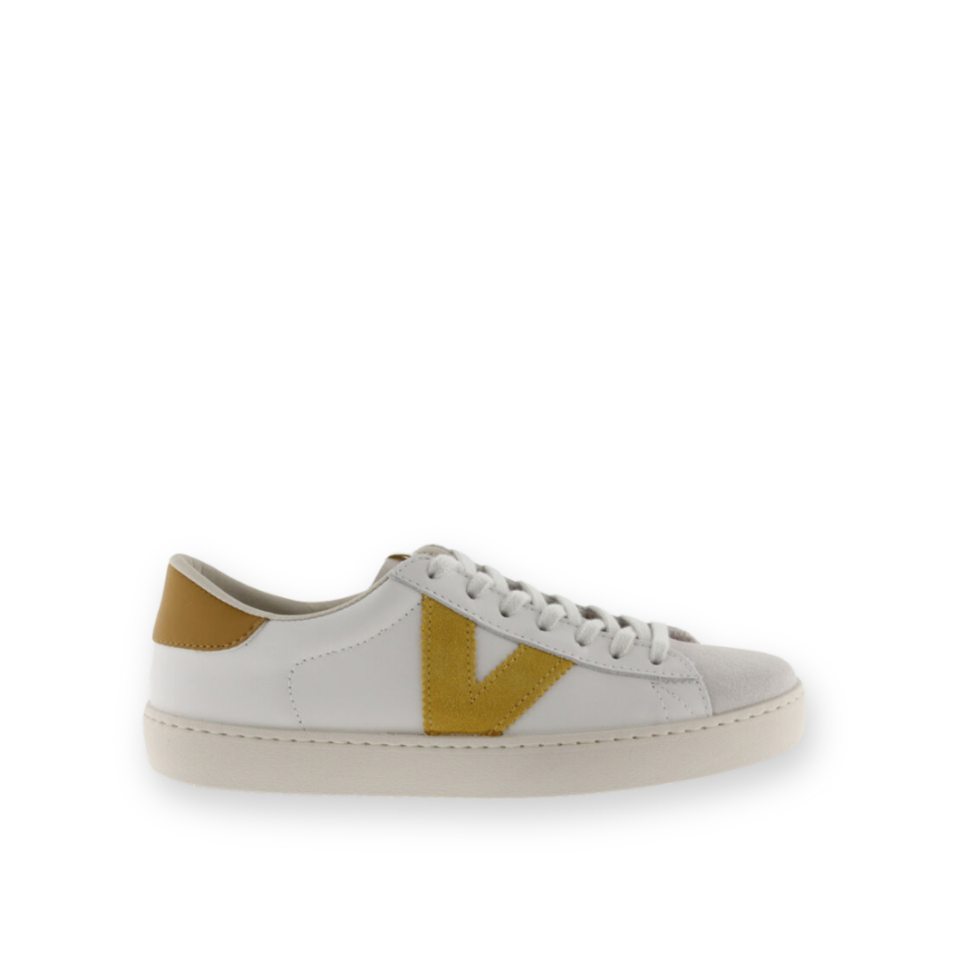 VICTORIA - BERLIN SNEAKER 1126142 IN MOSTAZA LEATHER