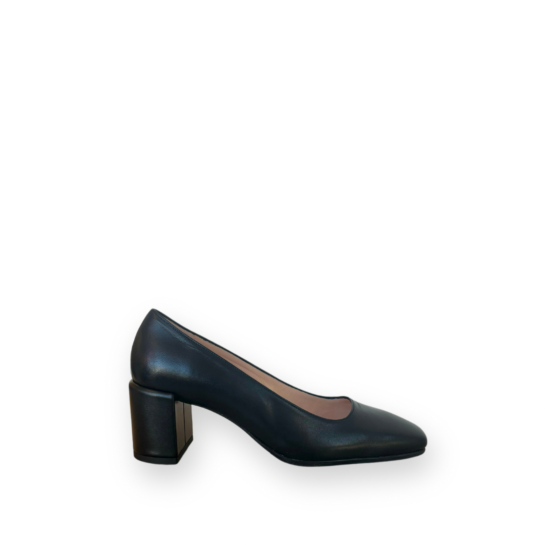 ATELIERS - CHIARA PUMP IN BLACK LEATHER