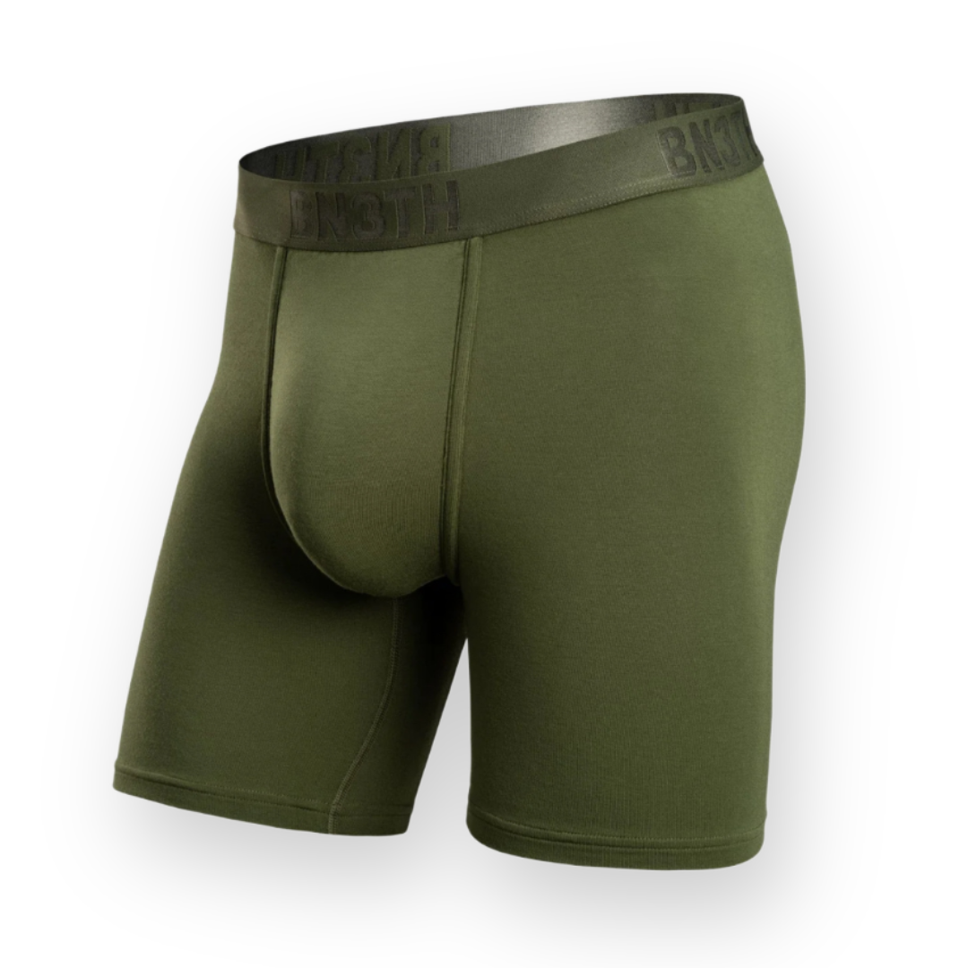 BN3TH - CLASSIC BOXER BRIEF SOLID IN BRONZE GREEN