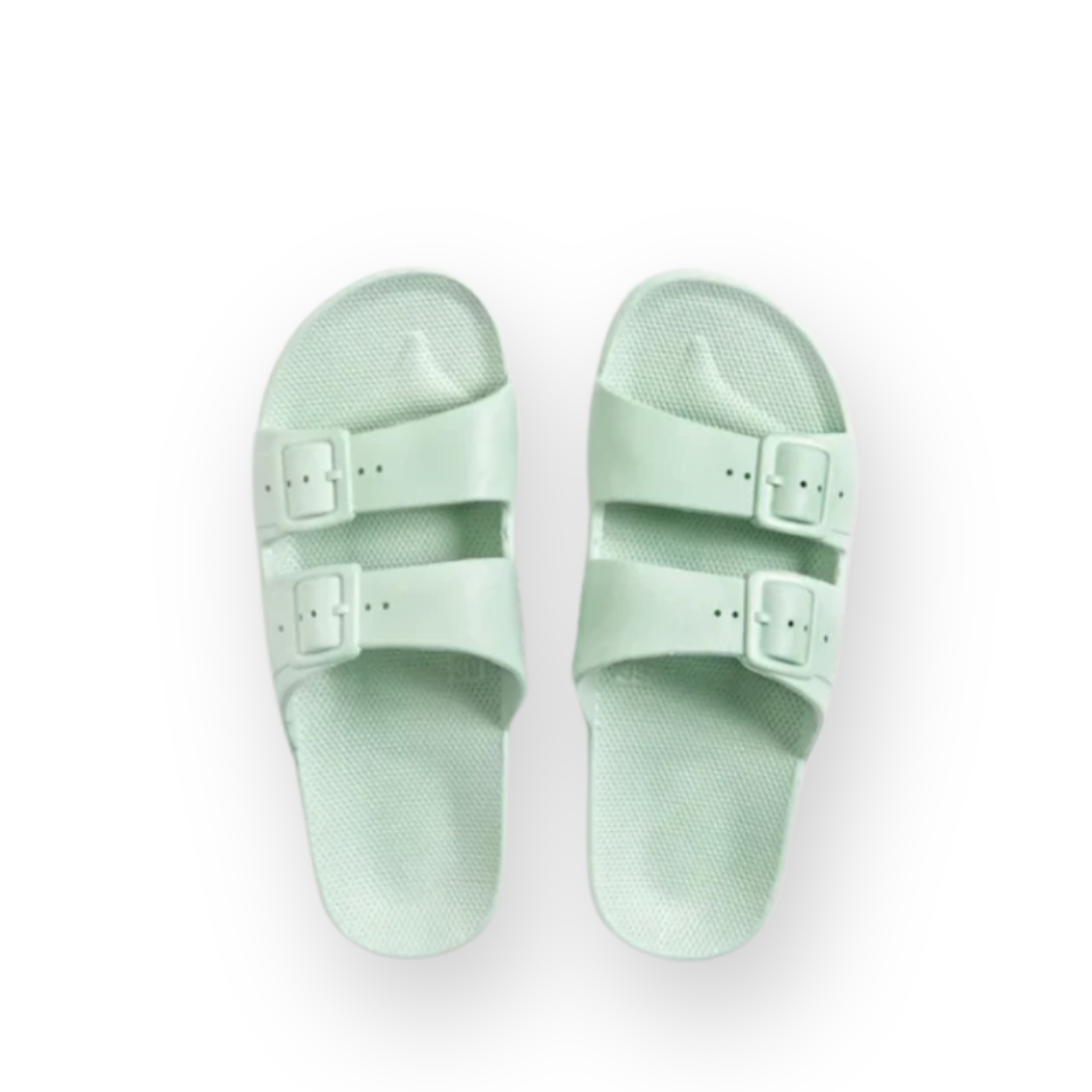 FREEDOM MOSES - EVA SLIDE SANDAL IN SAGE