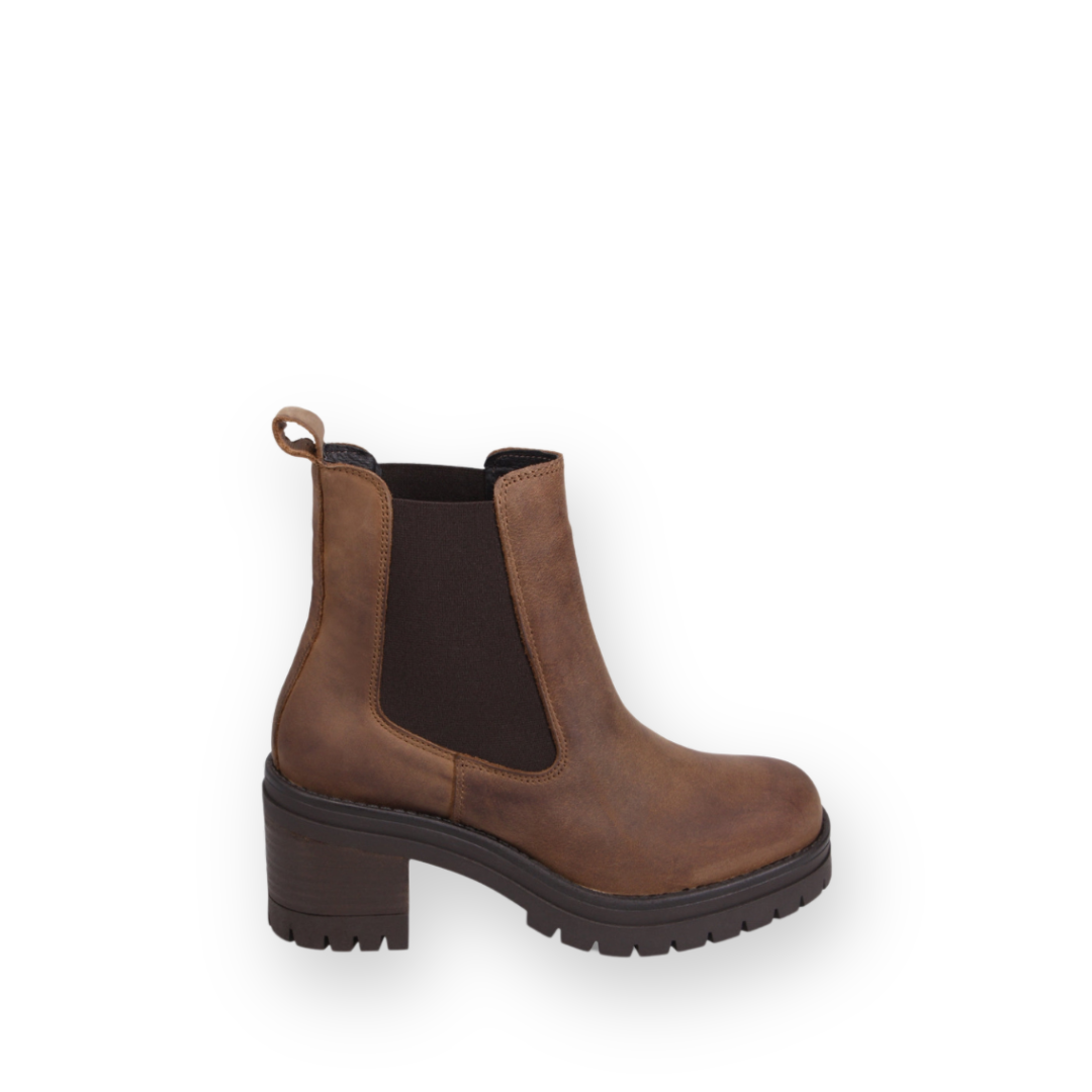 MIZ MOOZ - RITZY BOOT IN CHOCOLATE NUBUCK