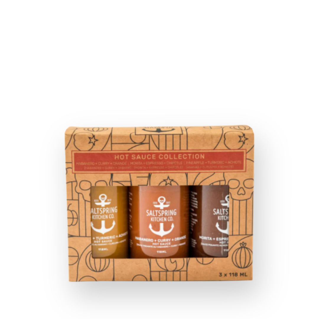 SALT SPRING KITCHEN - HOT SAUCE TRIO COLLECTION